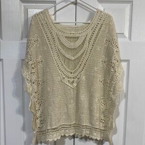 Elegant Cream Lace Blouse